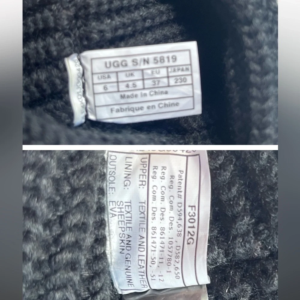UGG Cardy All Black Boots